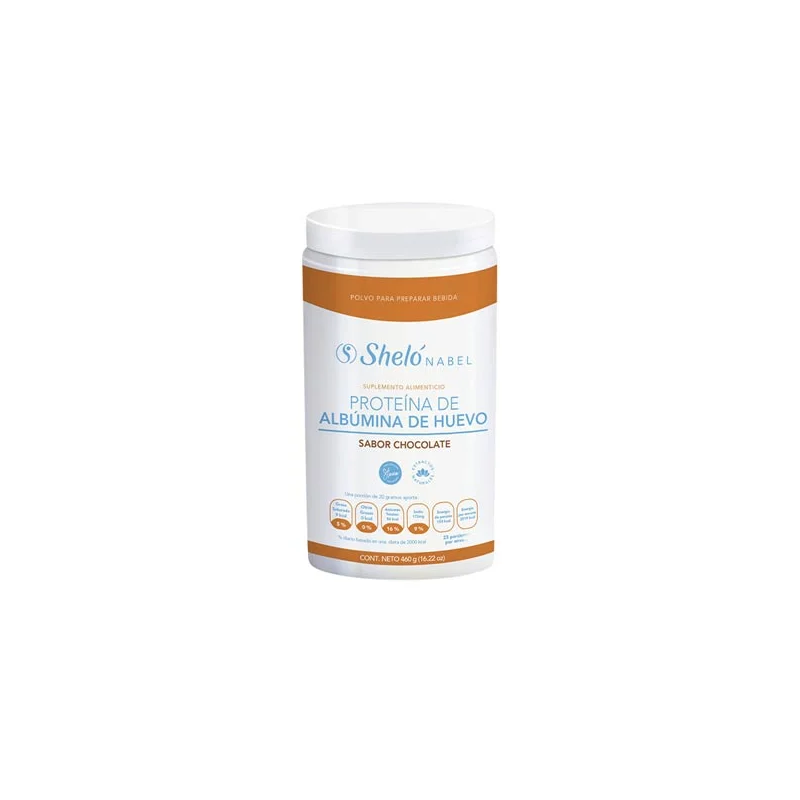 Proteína de albúmina de huevo 460g