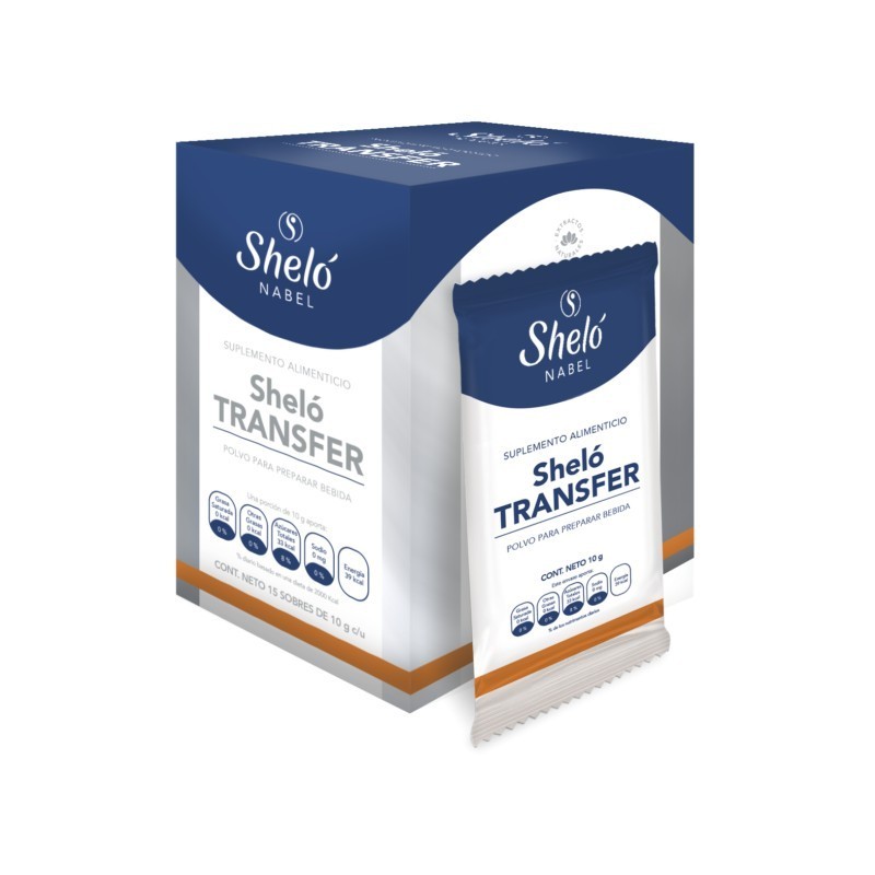 Sheló TRANSFER 15 sobres de 10g Sheló TRANSFER 15 sobres de 10g