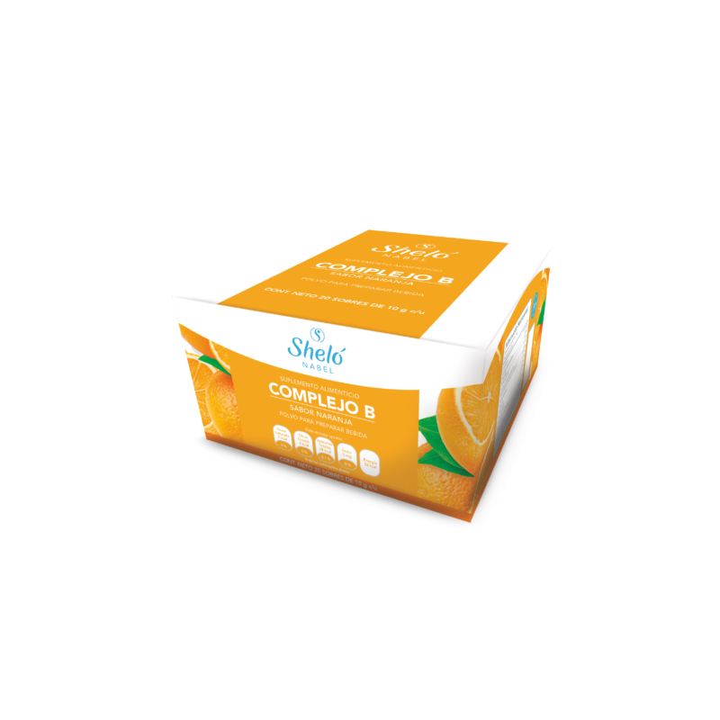 Complejo B Sabor Naranja 20 sobres de 10g